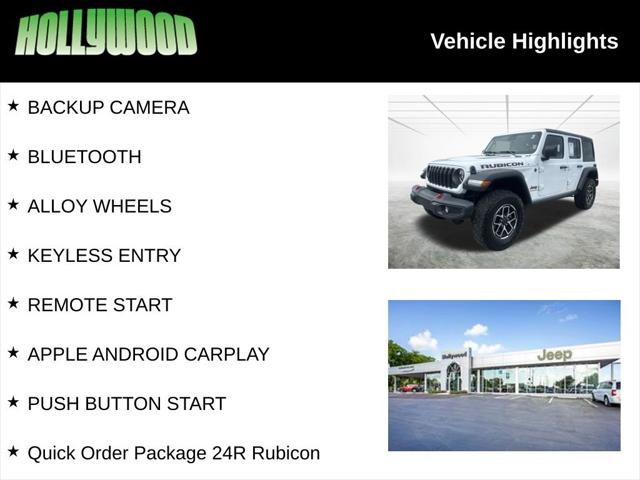 2024 Jeep Wrangler 4-Door Rubicon 4x4