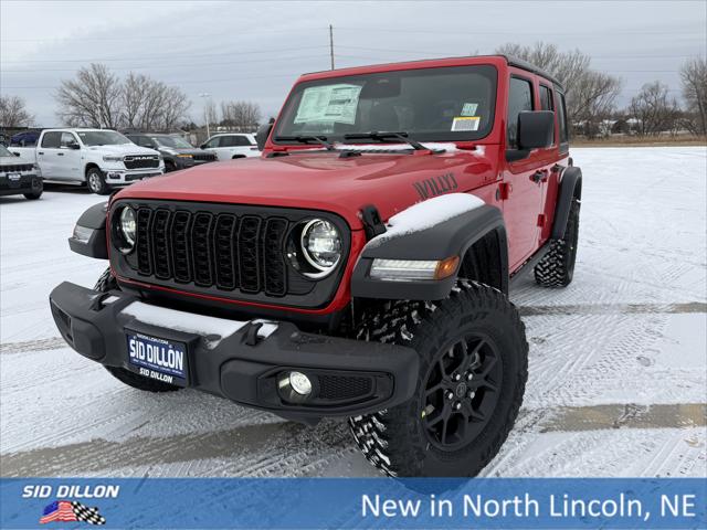 2026 Jeep Wrangler WRANGLER 4-DOOR WILLYS 2026 Jeep Wrangler WRANGLER 4-DOOR WILLYS