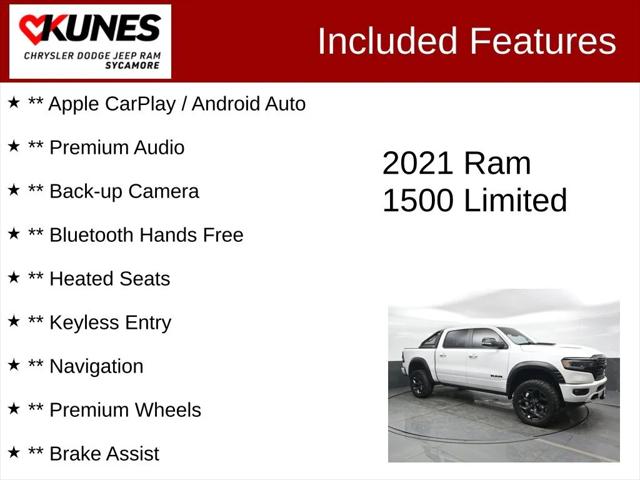 2021 RAM 1500 Limited Crew Cab 4x4 57 Box