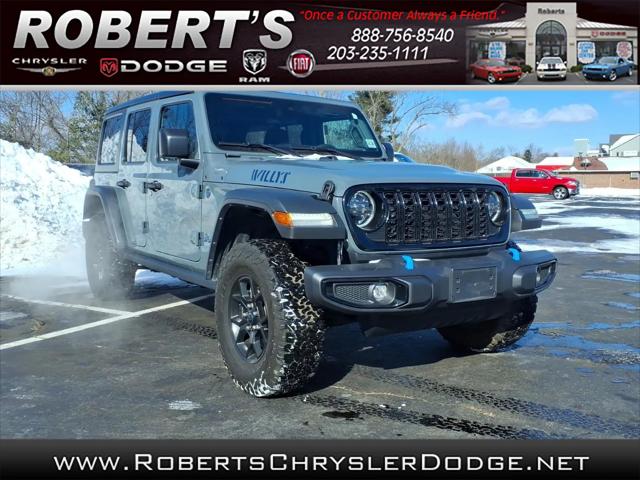 2024 Jeep Wrangler 4xe Willys 4xe for sale in Meriden, CT