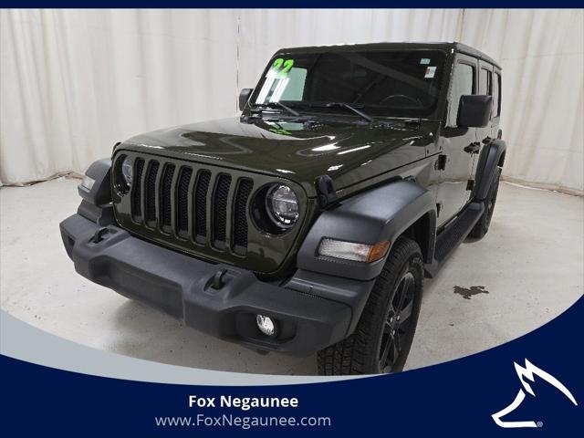 2022 Jeep Wrangler Unlimited Sport Altitude 4x4 for sale in Negaunee, MI