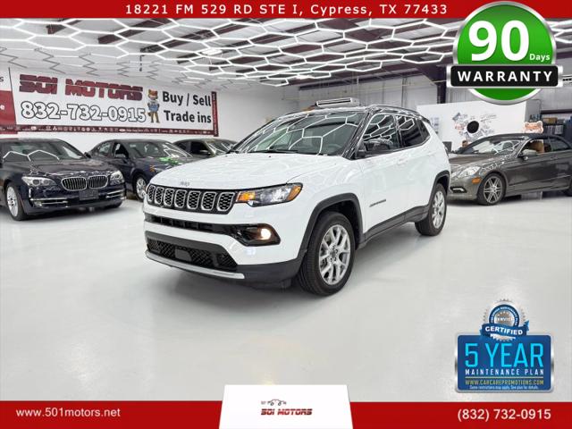 2025 Jeep Compass Limited 4x4 for sale in Cypress, TX