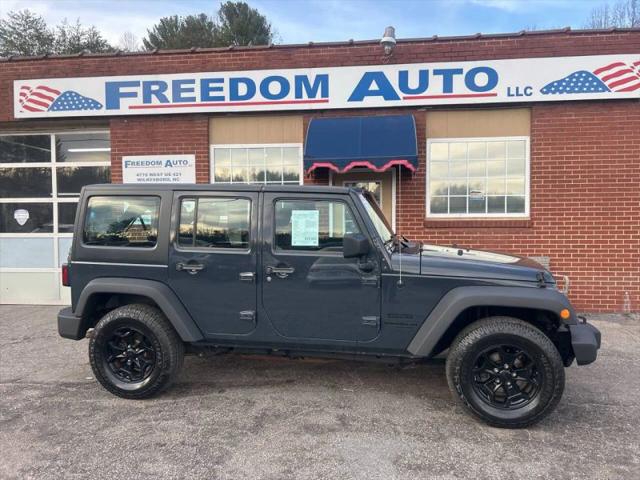 2016 Jeep Wrangler Unlimited Sport