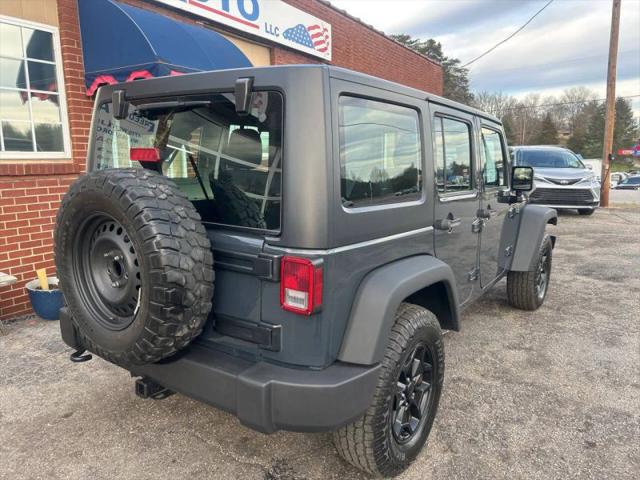 2016 Jeep Wrangler Unlimited Sport