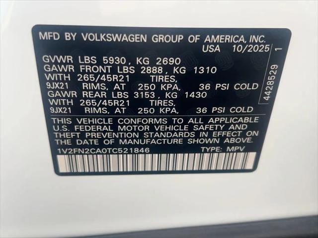 2026 Volkswagen Atlas SEL Premium R-Line