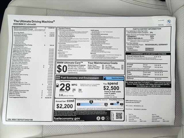 2026 BMW X1 xDrive28i
