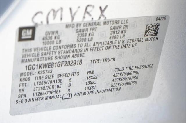 2016 Chevrolet Silverado 2500HD LTZ