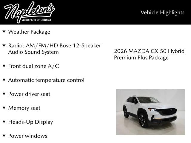 2026 Mazda CX-50 Hybrid Premium Plus