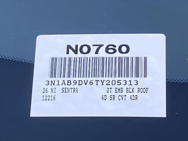 2026 Nissan Sentra SR