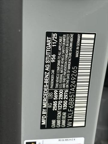 2026 Mercedes-Benz E 450 4MATIC