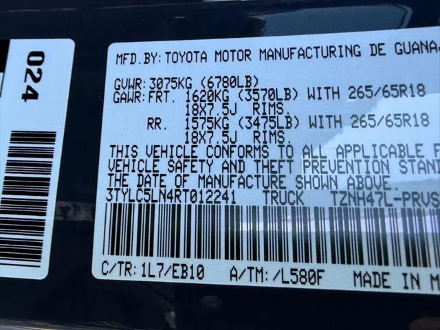 2024 Toyota Tacoma Limited 4WD