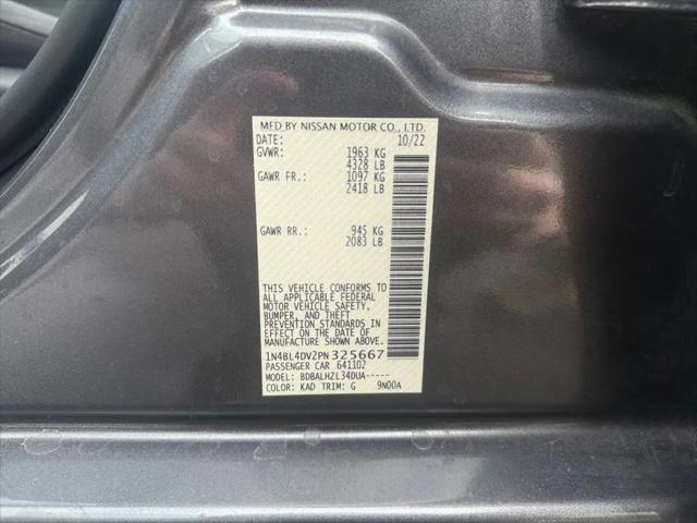 2023 Nissan Altima SV FWD