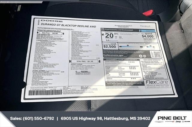 2026 Dodge Durango GT Plus AWD