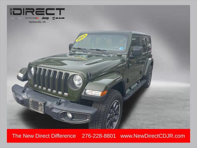 2021 Jeep Wrangler Unlimited 80th Anniversary 4x4