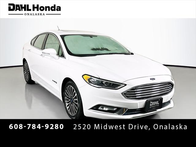 2017 Ford Fusion Hybrid Titanium for sale in La Crosse, WI