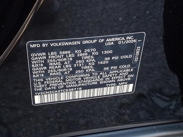 2026 Volkswagen Atlas Peak Edition