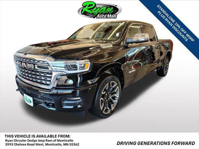 2026 Ram 1500 Limited Longhorn Crew Cab 4x4 6'4" Box for sale in Monticello, MN
