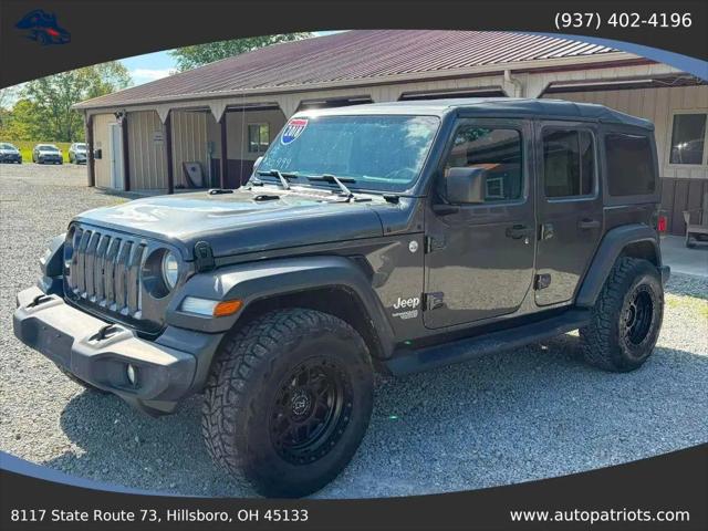 2018 Jeep Wrangler Unlimited Sport S 4x4 for sale in Hillsboro, OH