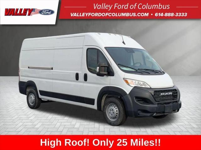2024 Ram ProMaster 2500 Cargo Van Tradesman High Roof 159" WB w/Pass Seat for sale near Columbus, OH