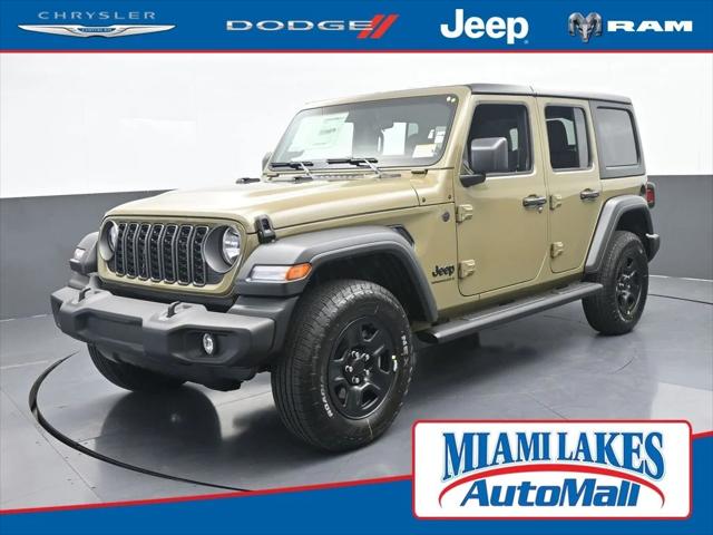 2026 Jeep Wrangler WRANGLER 4-DOOR SPORT 2026 Jeep Wrangler WRANGLER 4-DOOR SPORT