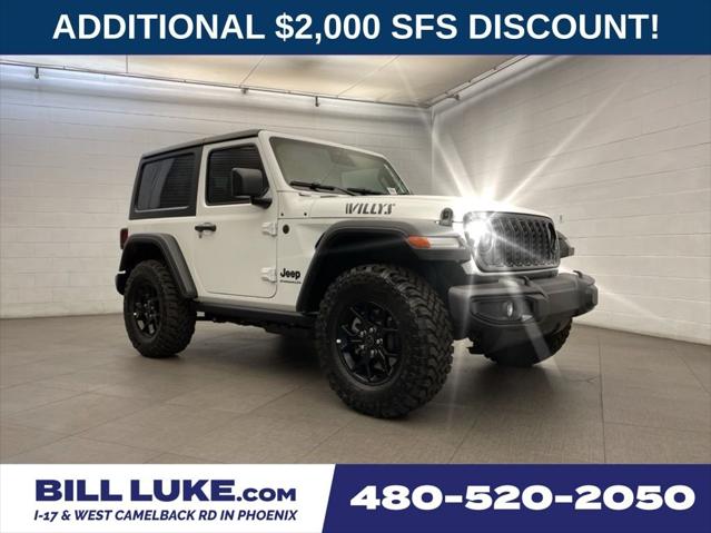 2026 Jeep Wrangler WRANGLER 2-DOOR WILLYS 2026 Jeep Wrangler WRANGLER 2-DOOR WILLYS