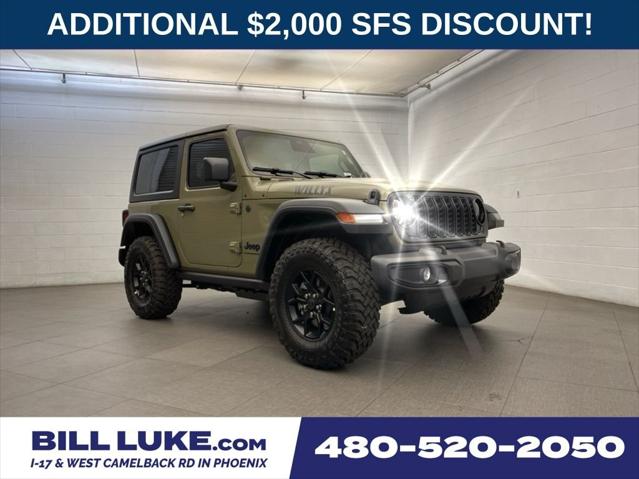 2026 Jeep Wrangler WRANGLER 2-DOOR WILLYS 2026 Jeep Wrangler WRANGLER 2-DOOR WILLYS
