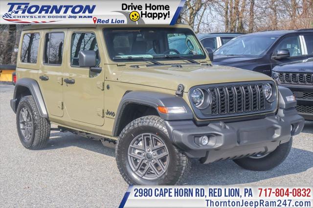 2026 Jeep Wrangler WRANGLER 4-DOOR SPORT S