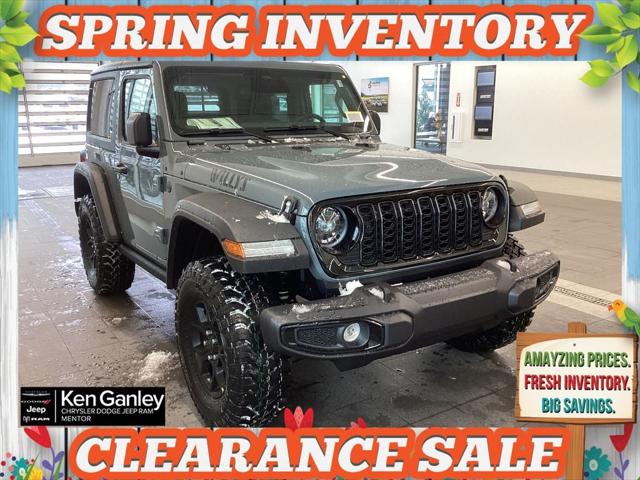 2026 Jeep Wrangler Willys for sale in Mentor, OH