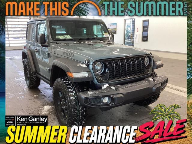 2026 Jeep Wrangler 2-Door Willys 4x4 for sale in Mentor, OH