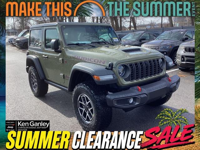 2026 Jeep Wrangler 2-Door Rubicon 4x4 for sale in Mentor, OH