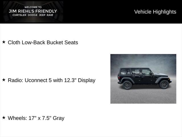 2026 Jeep Wrangler WRANGLER 4-DOOR SPORT S 2026 Jeep Wrangler WRANGLER 4-DOOR SPORT S