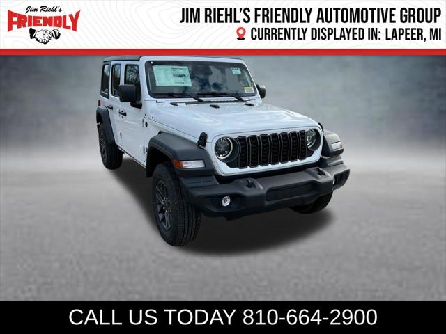 2026 Jeep Wrangler 4-Door Sport S 4x4 for sale in Lapeer, MI