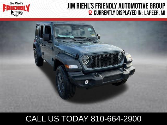 2026 Jeep Wrangler 4-Door Sport S 4x4 for sale in Lapeer, MI
