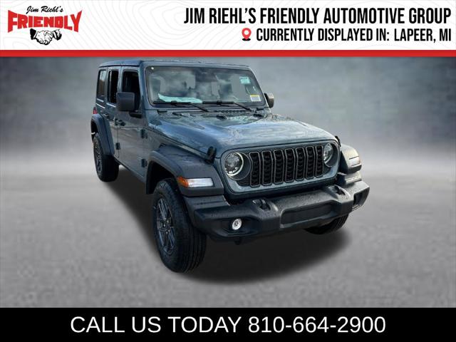 2026 Jeep Wrangler 4-Door Sport S 4x4 for sale in Lapeer, MI