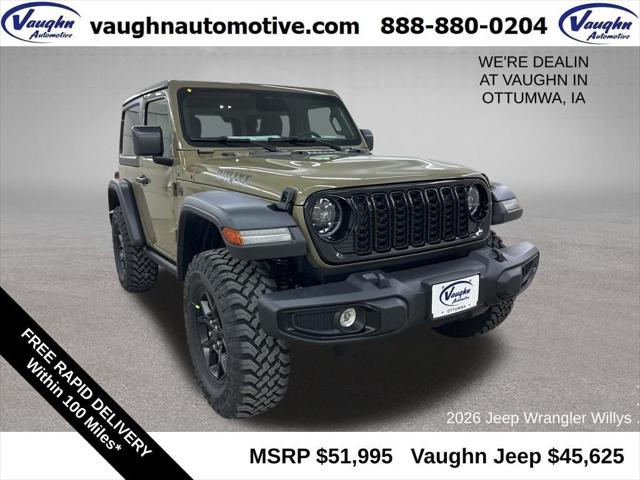 2026 Jeep Wrangler WRANGLER 2-DOOR WILLYS
