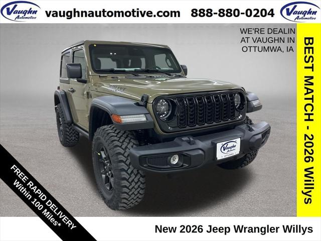 2026 Jeep Wrangler WRANGLER 2-DOOR WILLYS