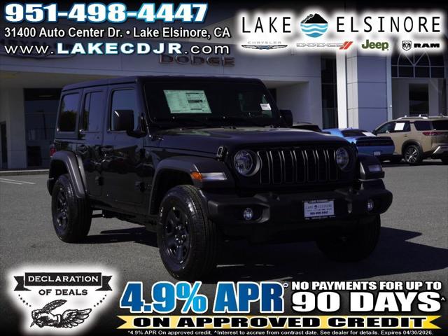 2026 Jeep Wrangler WRANGLER 4-DOOR SPORT