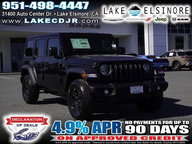 2026 Jeep Wrangler WRANGLER 4-DOOR SPORT
