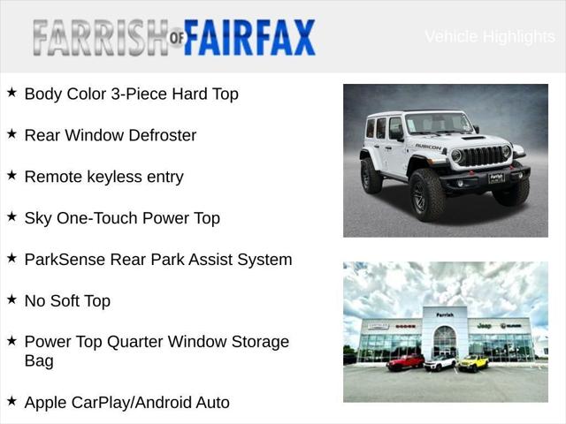 2026 Jeep Wrangler WRANGLER 4-DOOR RUBICON X 2026 Jeep Wrangler WRANGLER 4-DOOR RUBICON X