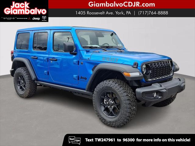 2026 Jeep Wrangler WRANGLER 4-DOOR WILLYS 2026 Jeep Wrangler WRANGLER 4-DOOR WILLYS