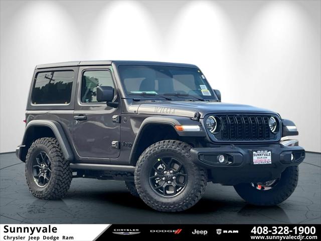 2026 Jeep Wrangler 2-Door Willys 4x4 for sale in Sunnyvale, CA
