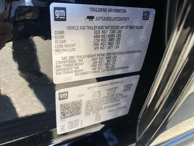 2026 GMC Sierra 1500 Crew Cab, Short Bed, AT4, 4WD