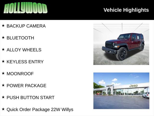 2021 Jeep Wrangler Unlimited Willys 4x4