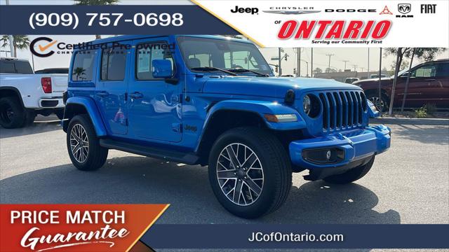 2022 Jeep Wrangler 4xe Unlimited High Altitude 4x4