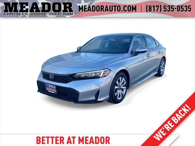 2025 Honda Civic Sedan LX