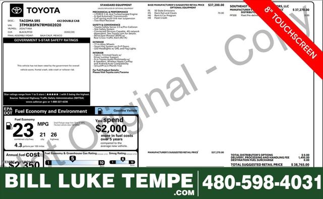 2024 Toyota Tacoma SR5