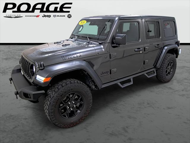 2024 Jeep Wrangler 4-Door Willys 4x4