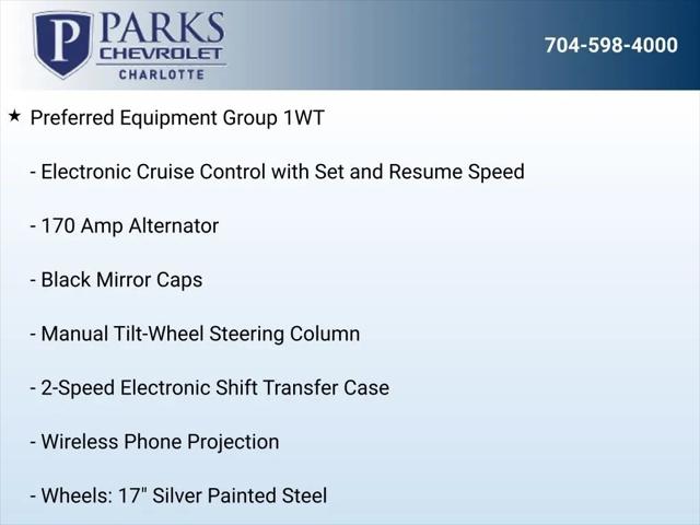 2026 Chevrolet Silverado 2500HD Crew Cab, Long Bed, WT, 4WD