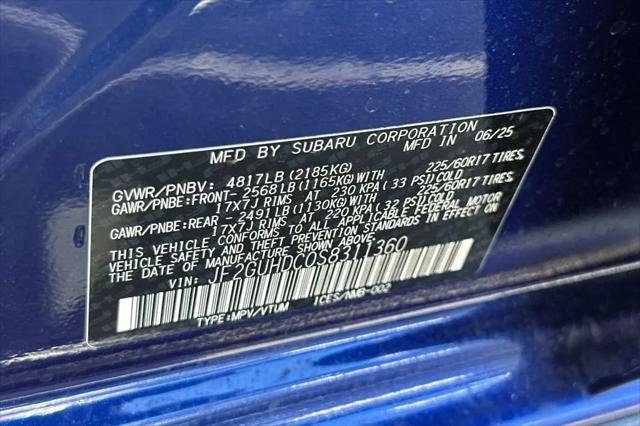 2025 Subaru Crosstrek Premium