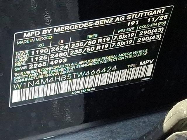 2026 Mercedes-Benz GLB 4MATIC